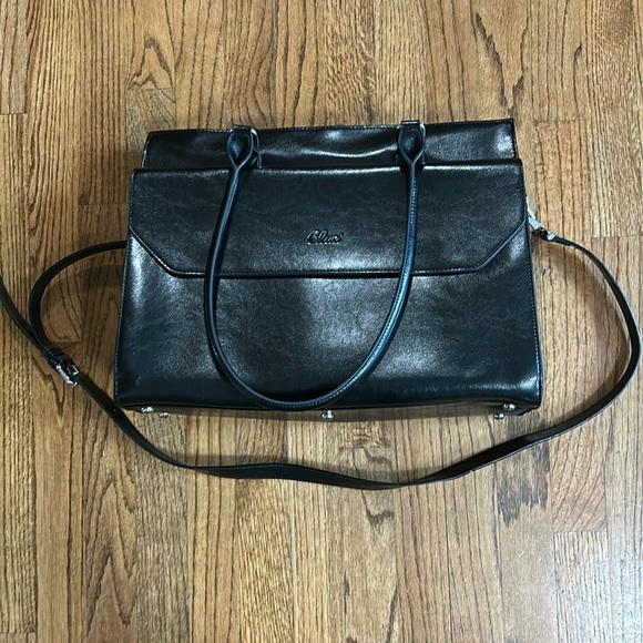 Cluci Davidson Elegant Women Lawyers Leather Briefcase - Picture 2 of 10